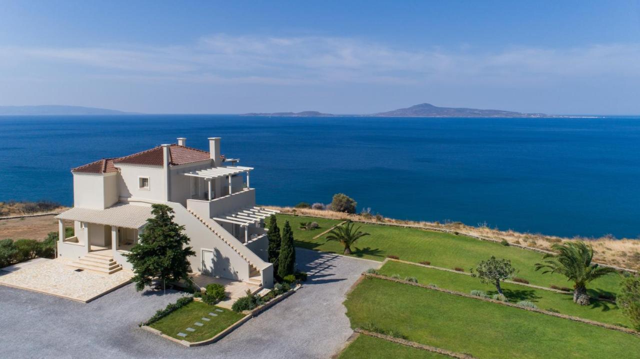 Villa Itis Superb Residence With Balcony & Panoramic View Neápolis 外观 照片