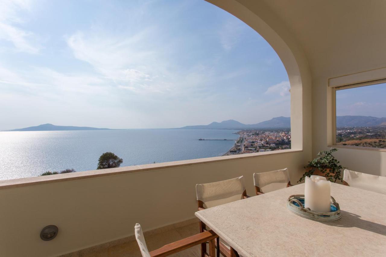 Villa Itis Superb Residence With Balcony & Panoramic View Neápolis 外观 照片
